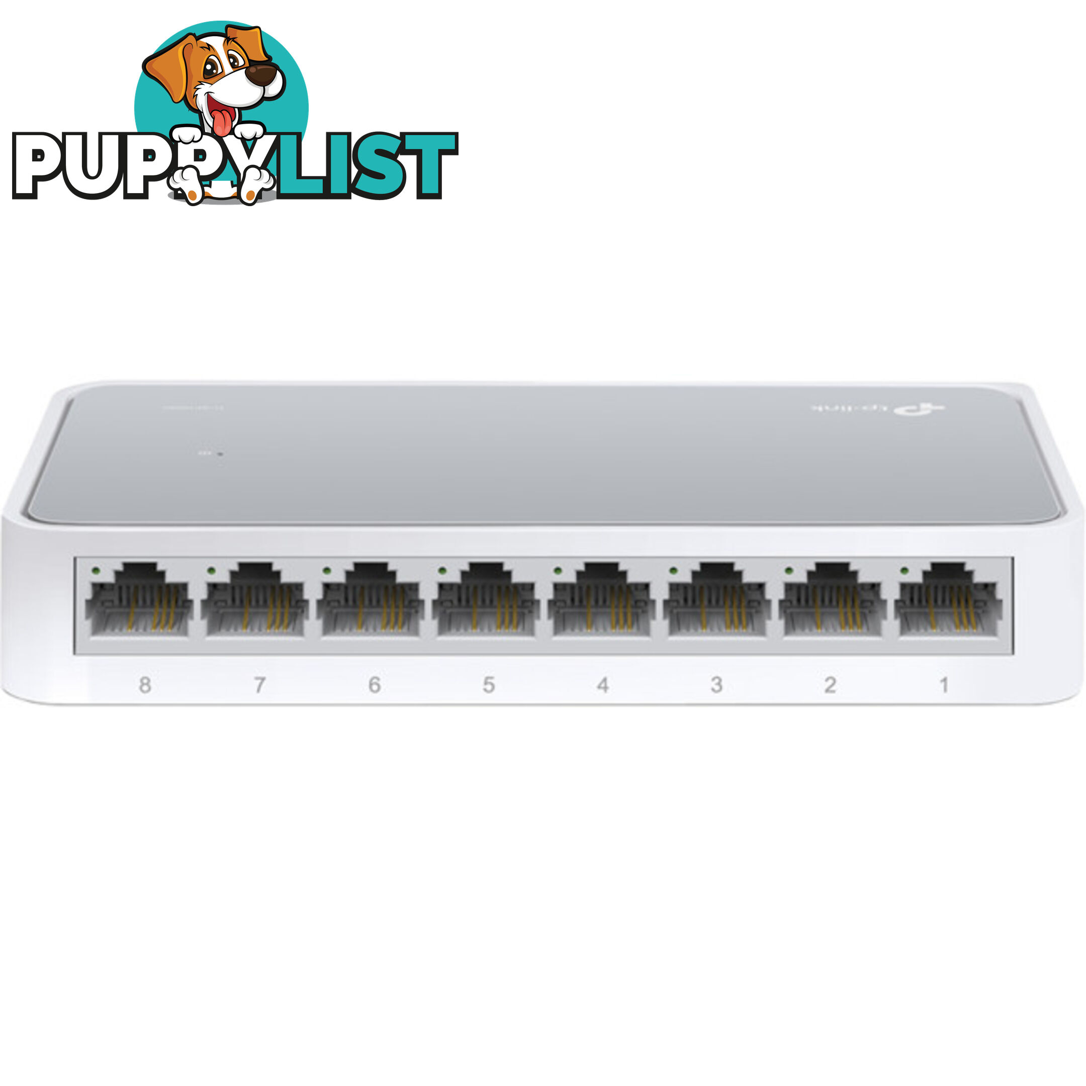 TLSF1008D 8 PORT ETHERNET SWITCH / HUB DESKTOP 10/100M TP-LINK