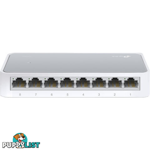 TLSF1008D 8 PORT ETHERNET SWITCH / HUB DESKTOP 10/100M TP-LINK