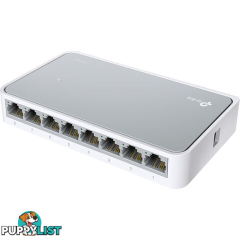 TLSF1008D 8 PORT ETHERNET SWITCH / HUB DESKTOP 10/100M TP-LINK