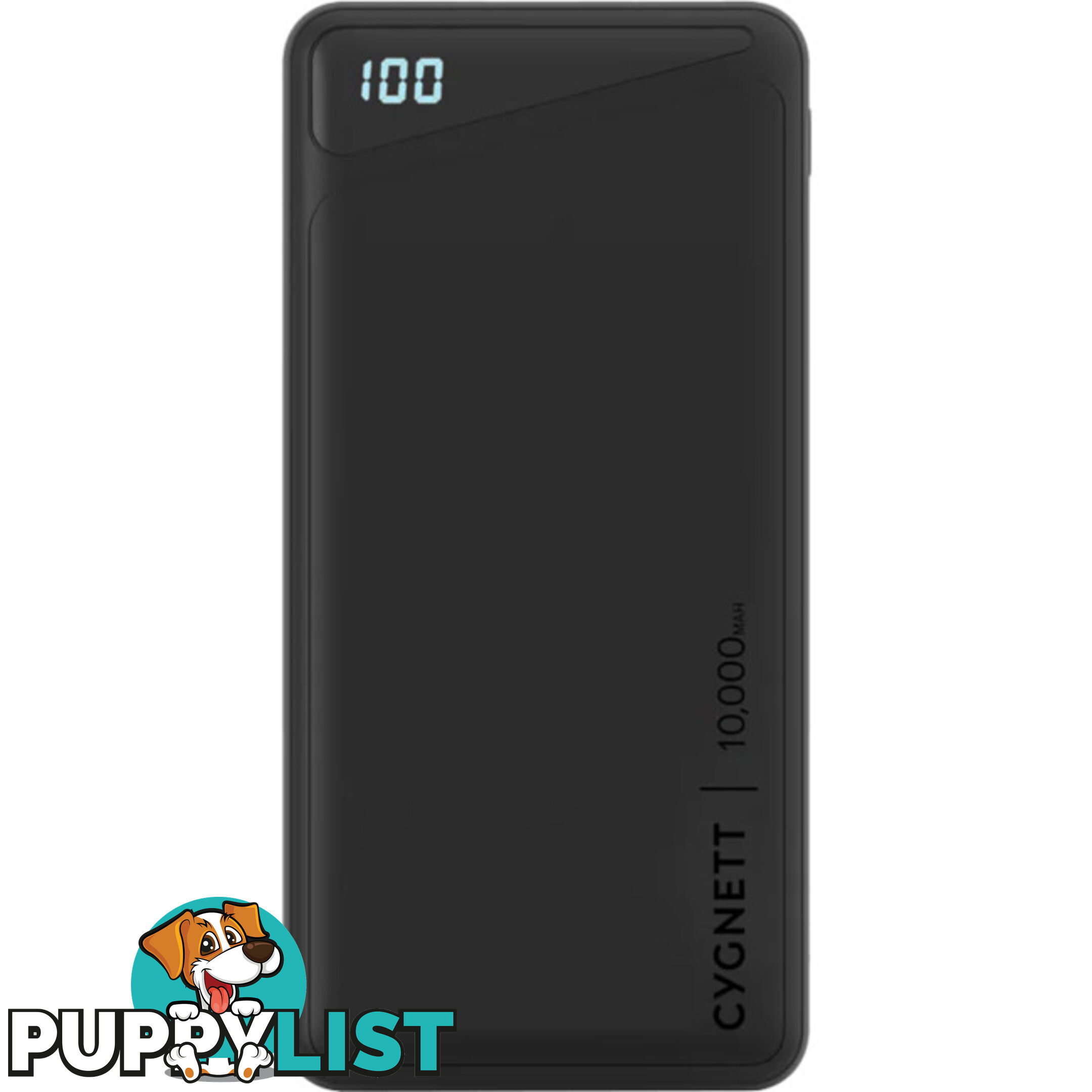 PB10KCGN 10K MAH POWER BANK - BLACK CYGNETT CHARGEUP BOOST 3ND GEN