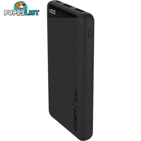 PB10KCGN 10K MAH POWER BANK - BLACK CYGNETT CHARGEUP BOOST 3ND GEN