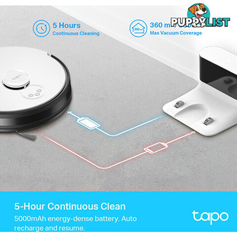 RV30 LIDAR NAVIGATION ROBOT VACUUM AND MOP TAPO