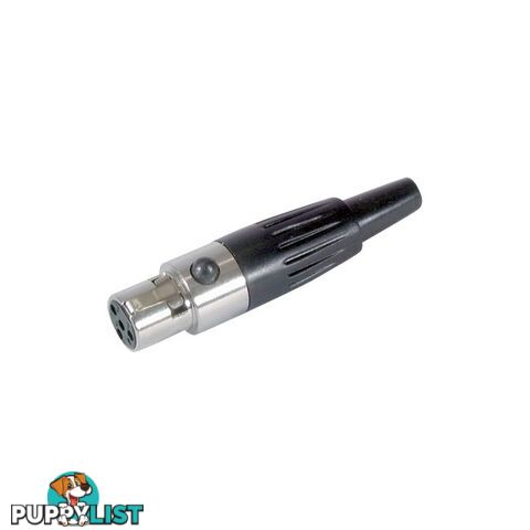 MX4LS MINI XLR LINE SOCKET 4PIN 4-PIN