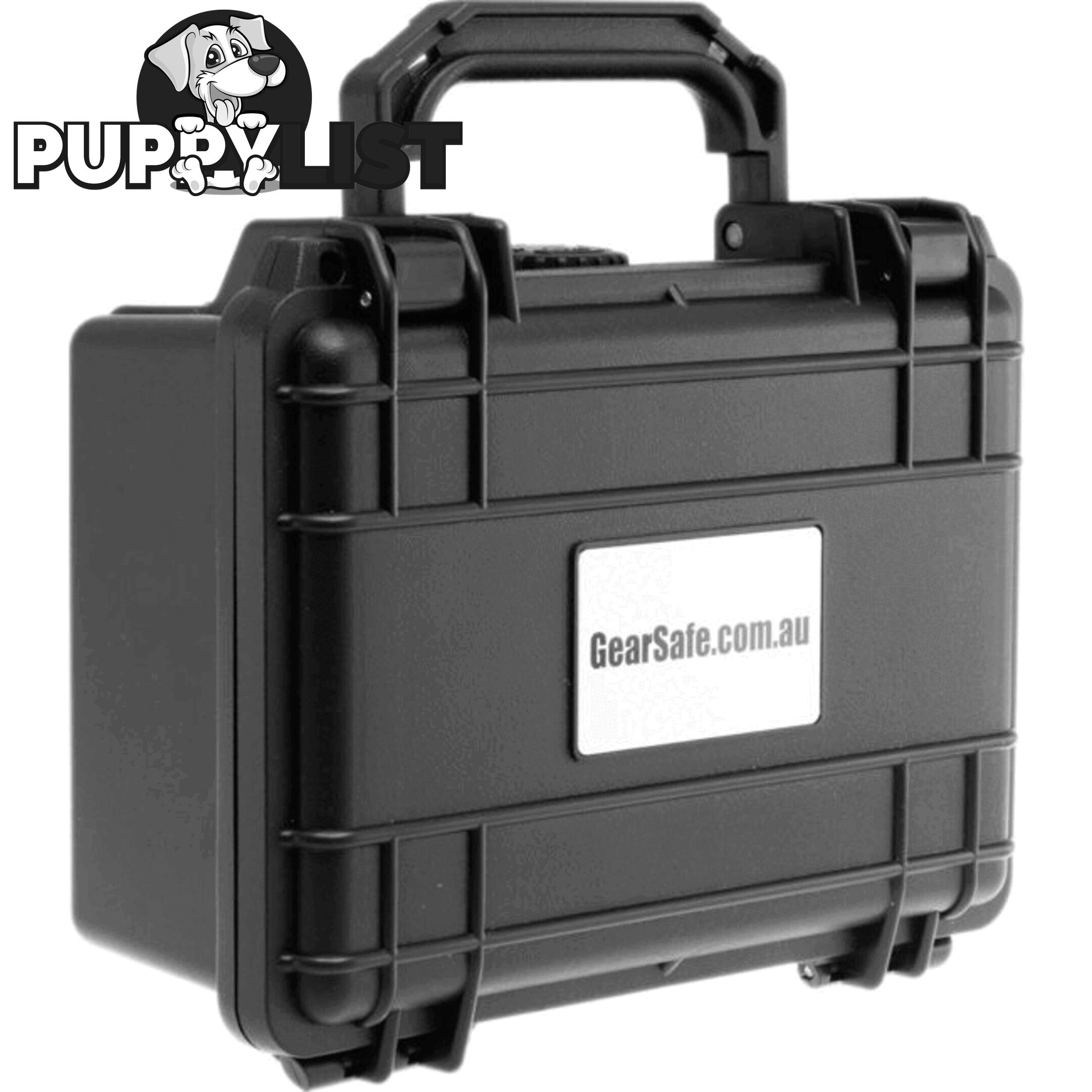 GS007B BLACK 210 X 167X 90 PROTECTIVE CASE WITH FOAM GEARSAFE