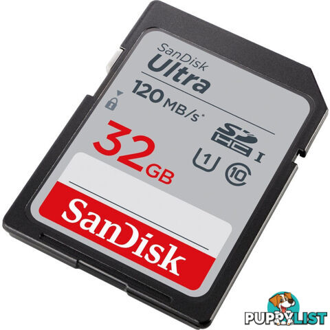 SD32ULTRA-120 SANDISK 32GB SDHC CARD 120MB/S