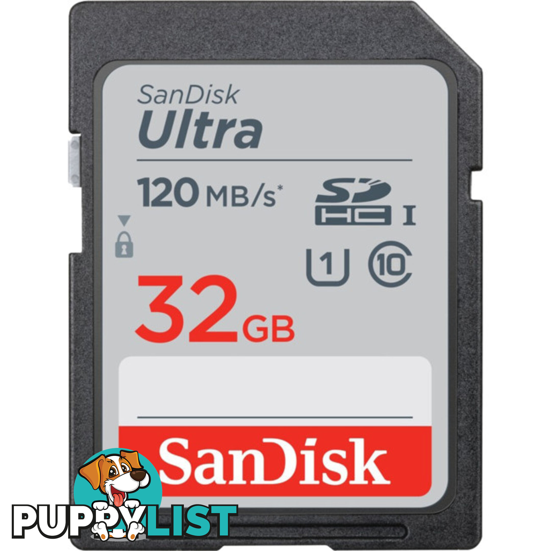 SD32ULTRA-120 SANDISK 32GB SDHC CARD 120MB/S