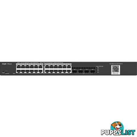 NBS310024GT-P 28-PORT GIGABIT LAYER 2 CLOUD MANAGED POE SWITCH