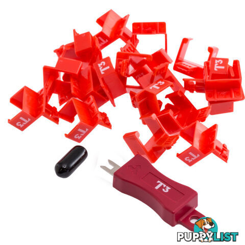 RDT3-20 RJ45 SNAP LOCK WITH 1KEY 20 PK