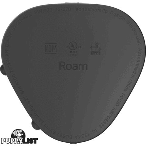 ROAM-BLK ROAM ULTRA PORT SMART SPEAKER SONOS - SHADOW BLACK