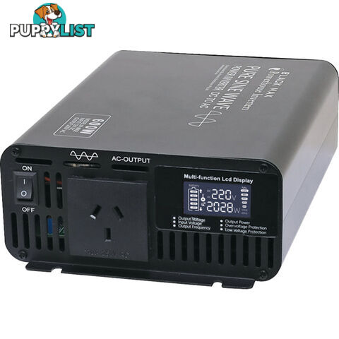 M8062 600W 12VDC TO 240VAC INVERTER TRUE SINE WAVE