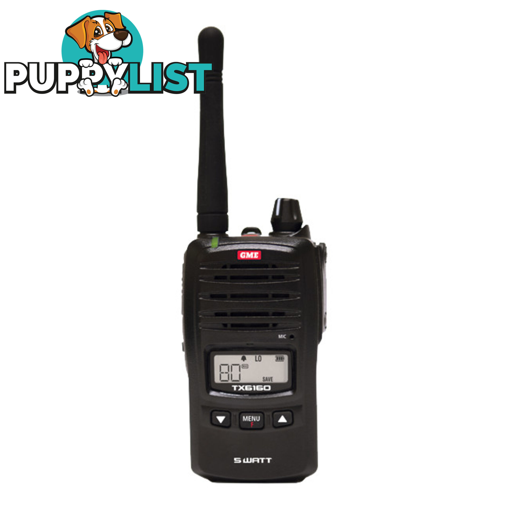 TX6160 5W UHF CB HANDHELD GME WITH ACCESSORIES PACK