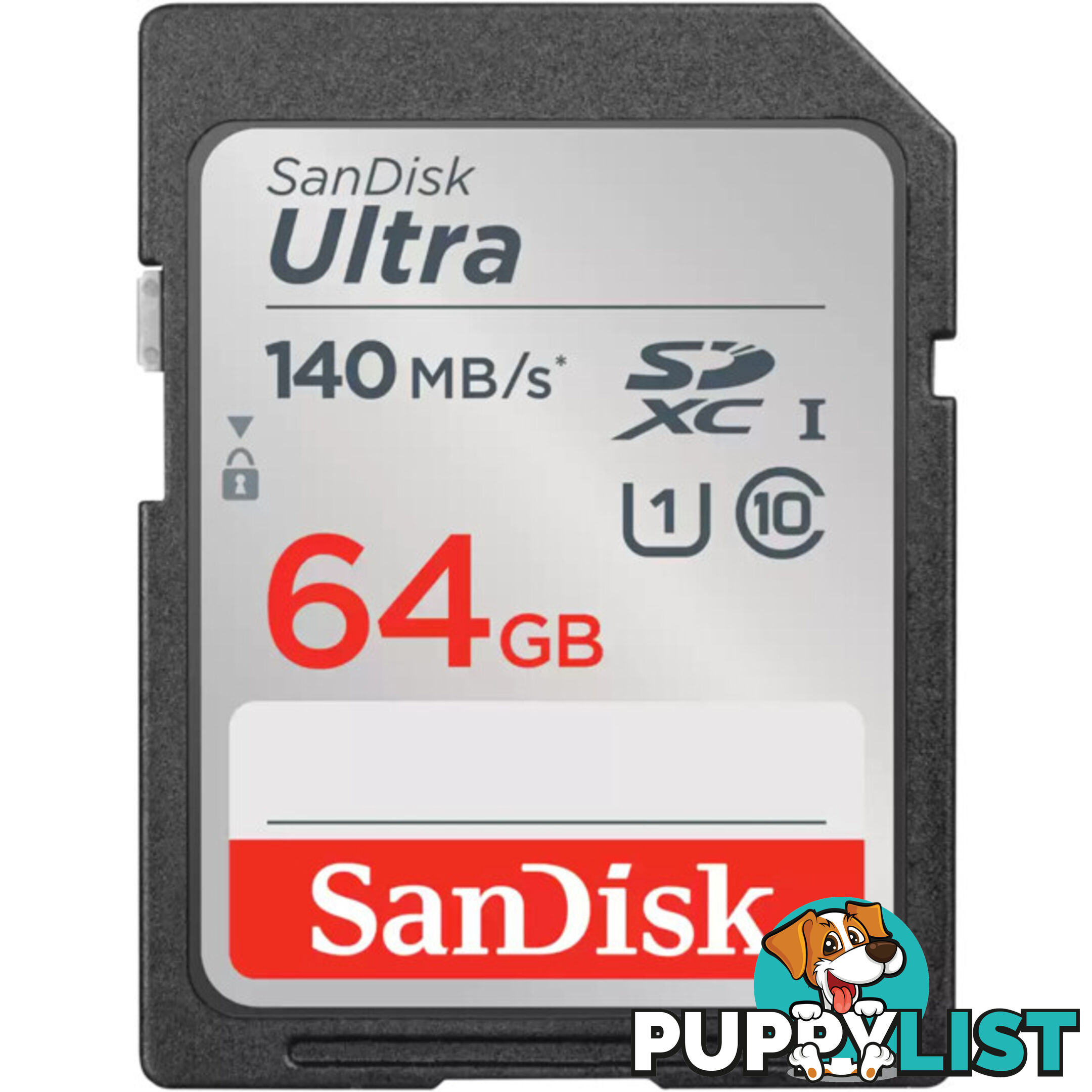 SD64ULTRA-140 SANDISK 64GB SDXC CARD 140MB/S