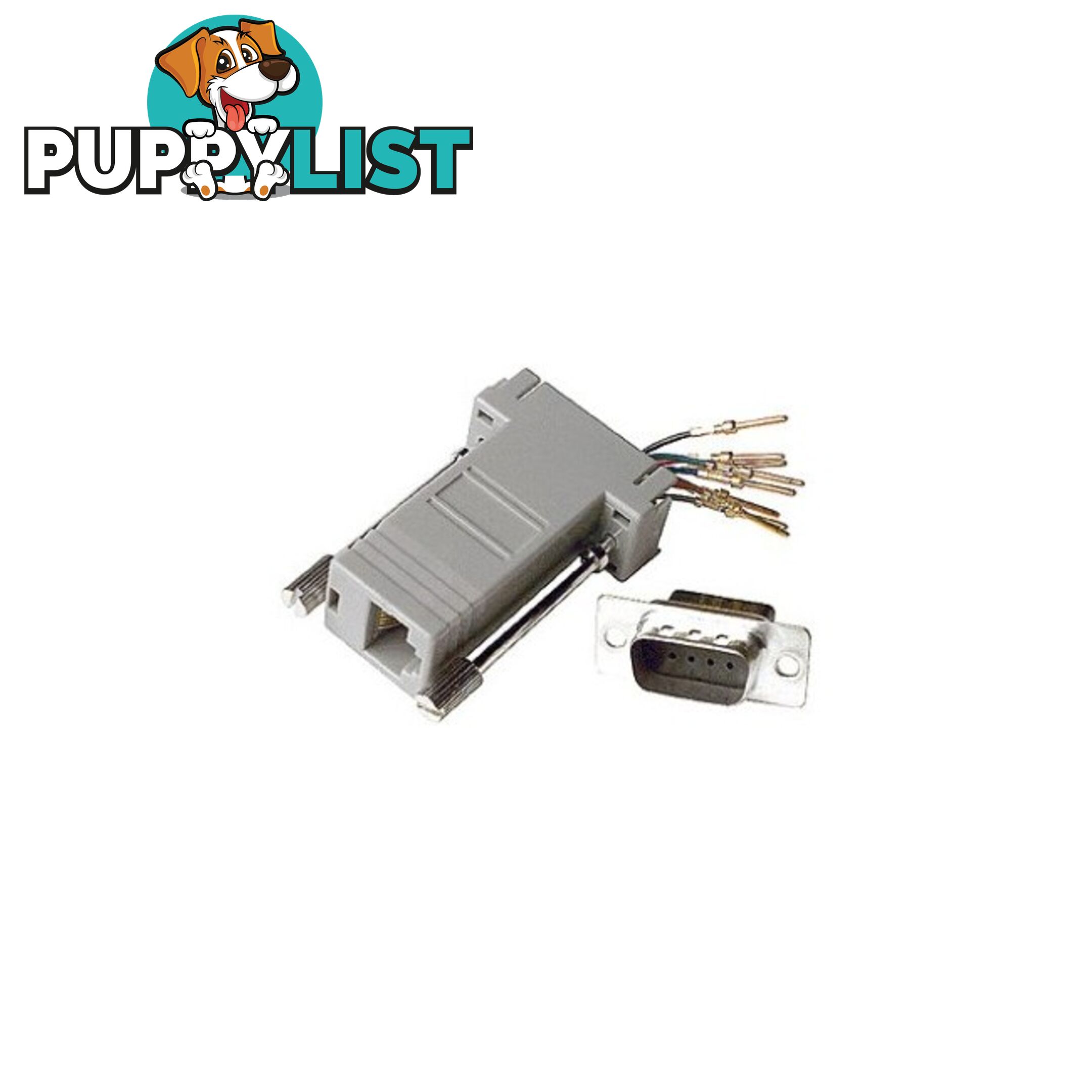 PK7012 DB9 PIN PLUG TO RJ45 SOCKET 8P/8C