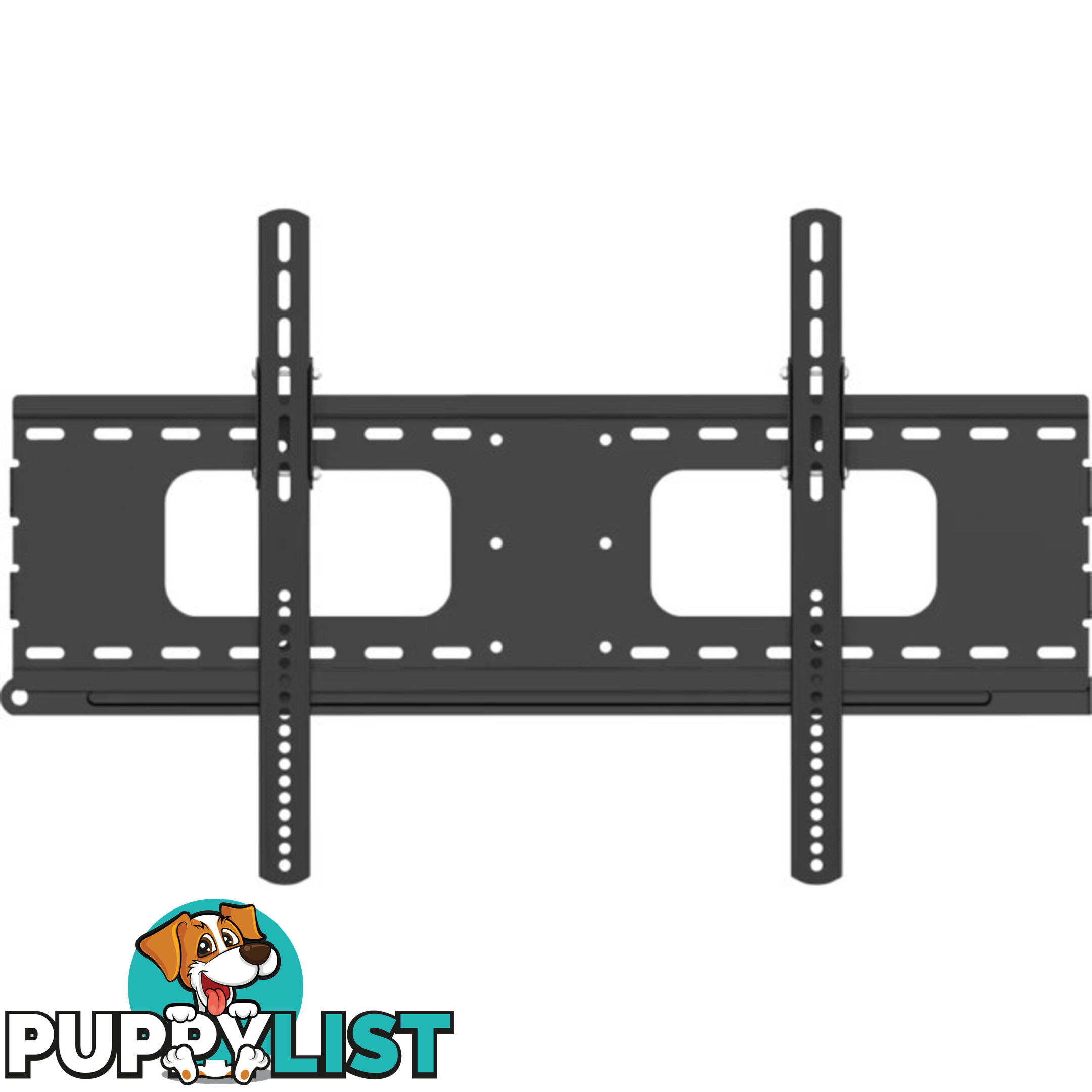 VPF80B 37"-80" 75KG FLAT TV BRACKET BLACK LCD