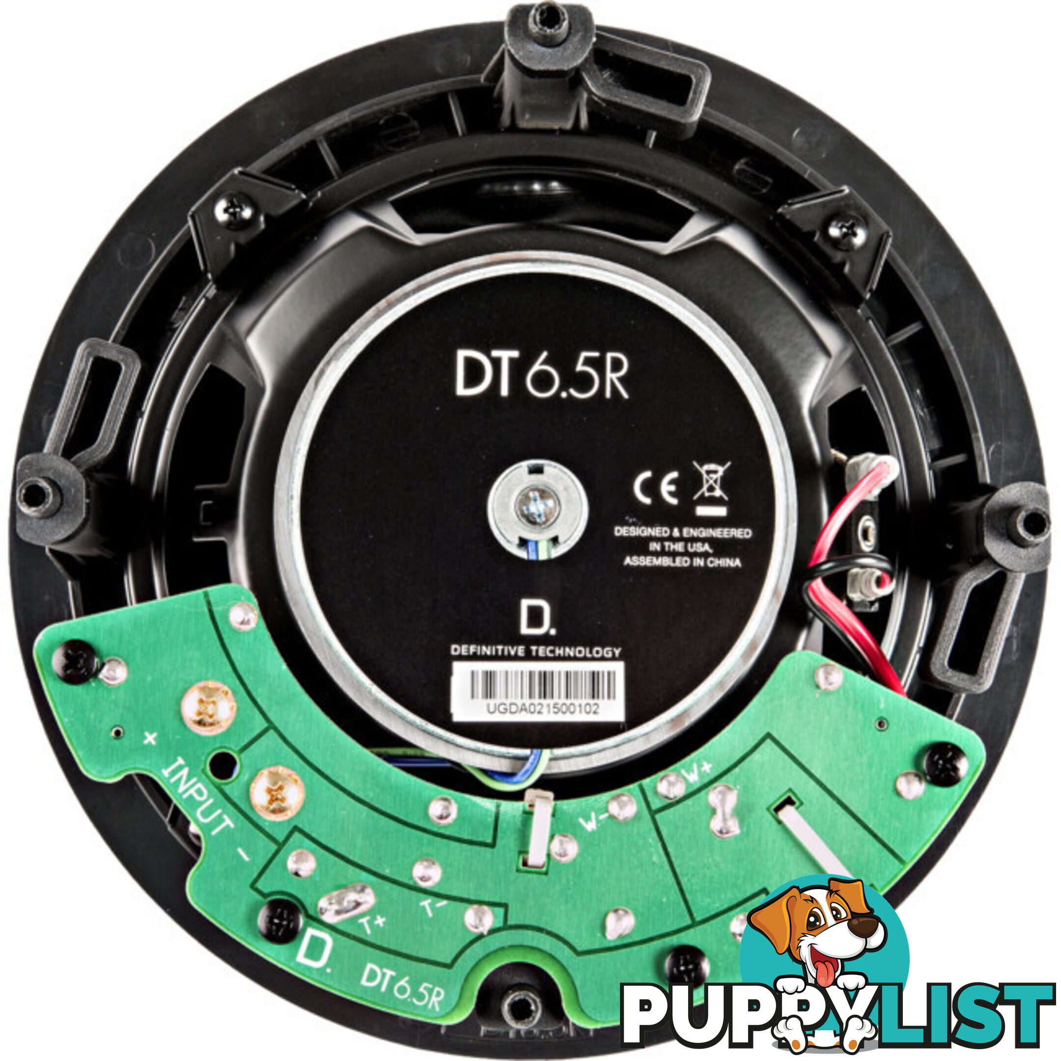 DT65R 6.5" 2WAY IN CEILING SPEAKER ADJUSTABLE TWEETER