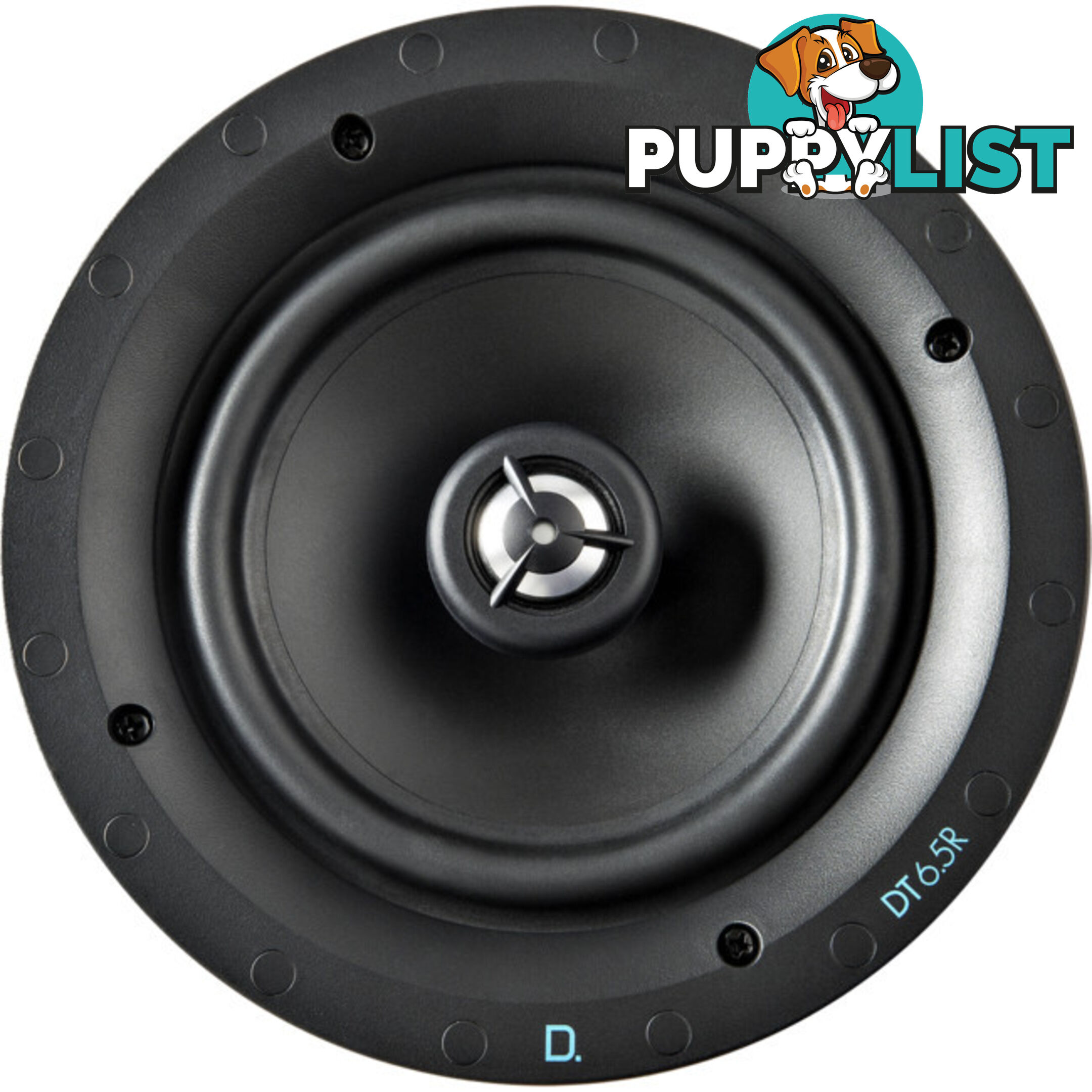 DT65R 6.5" 2WAY IN CEILING SPEAKER ADJUSTABLE TWEETER