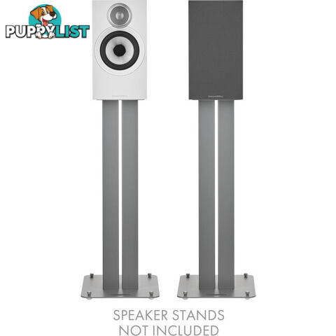 607S3W 2-WAY BOOKSHELF SPEAKERS WHITE FINISH