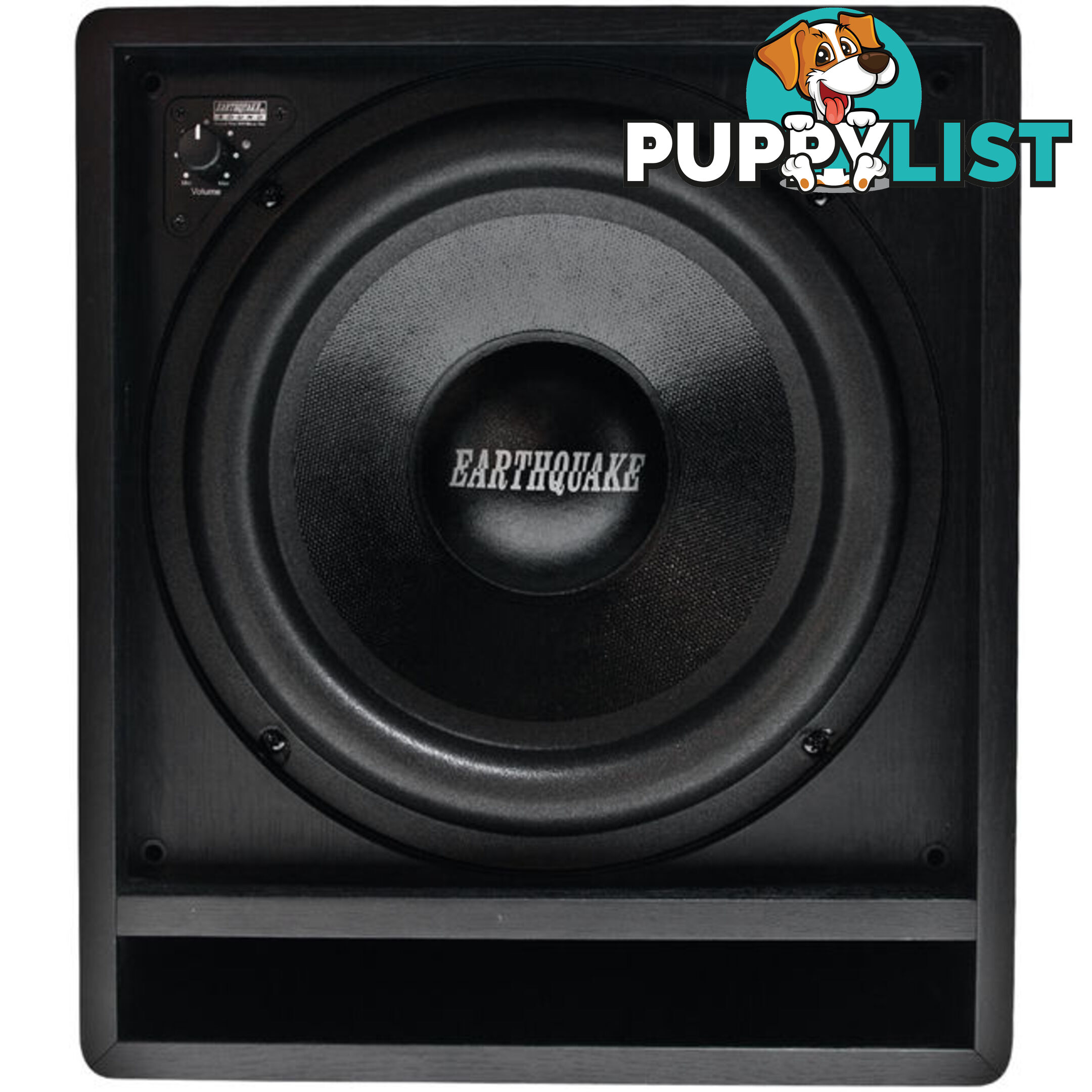 FF10 10" FRONT FIRING SUBWOOFER BLACK EARTHQUAKE