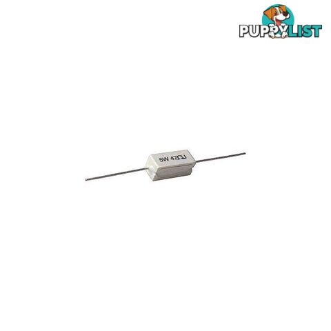 PW5-4R7 4R7 OHM WIREWOUND RESISTOR PW5 4.7 OHM 5 WATT