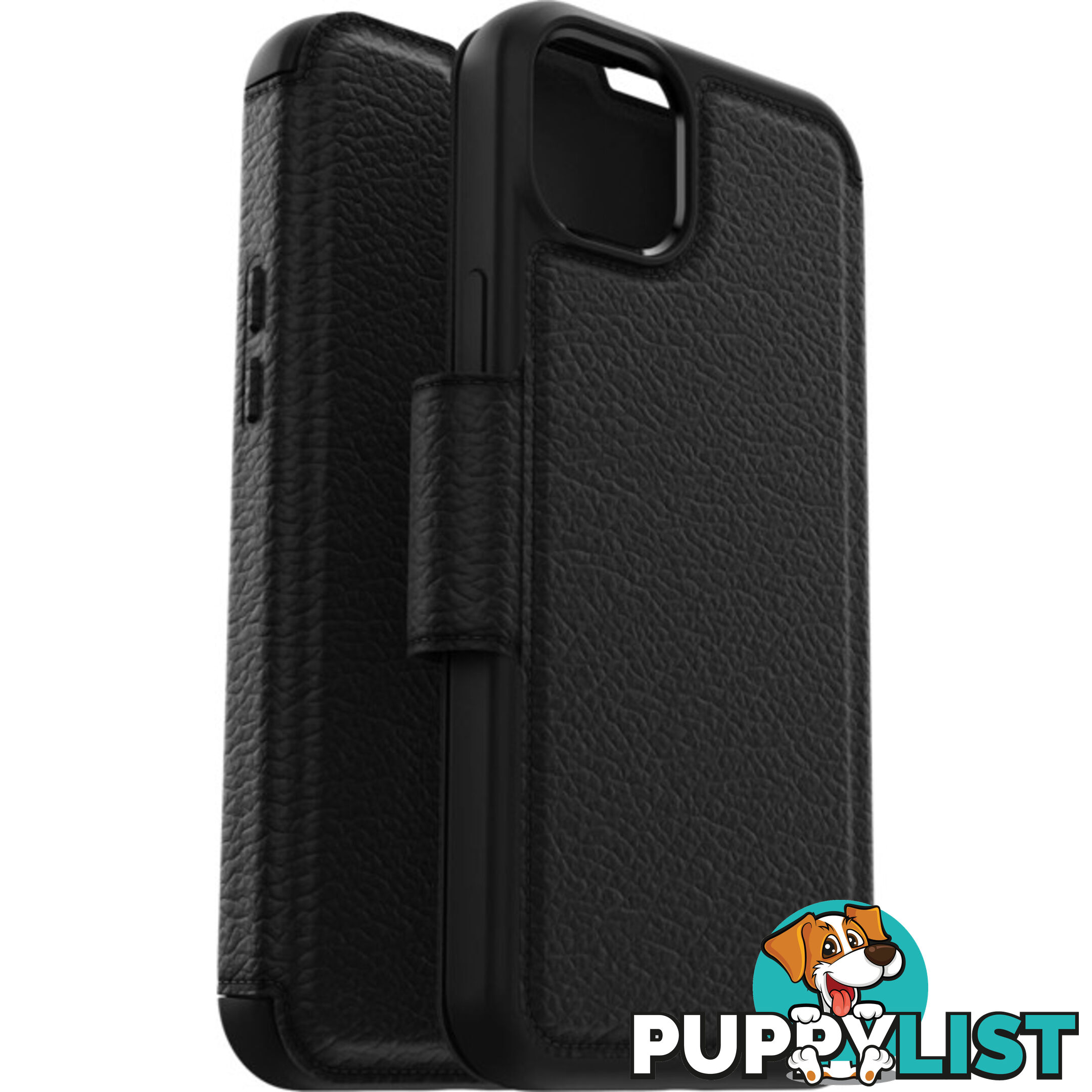 IPH14PSTB IPHONE 14 PLUS CASE BLACK STRADA SERIES SHADOW