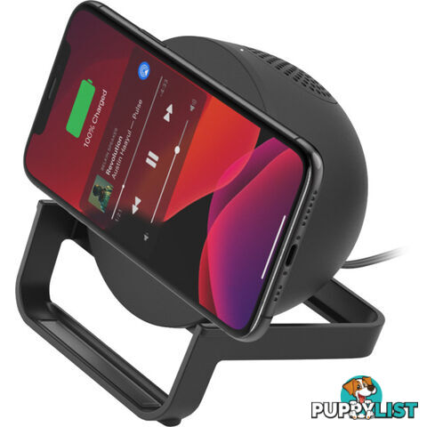 BCSSBK QI CHARGING STAND WITH SPEAKER BELKIN BOOST CHARGE BLACK