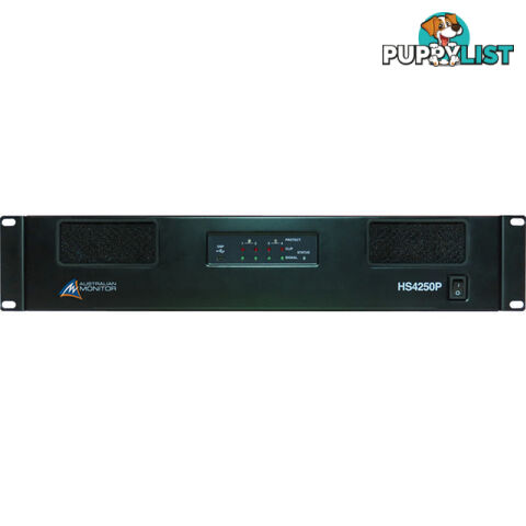 HS4250P 4X 250W POWER AMPLIFIER 4 OHM -70/100 VOLT