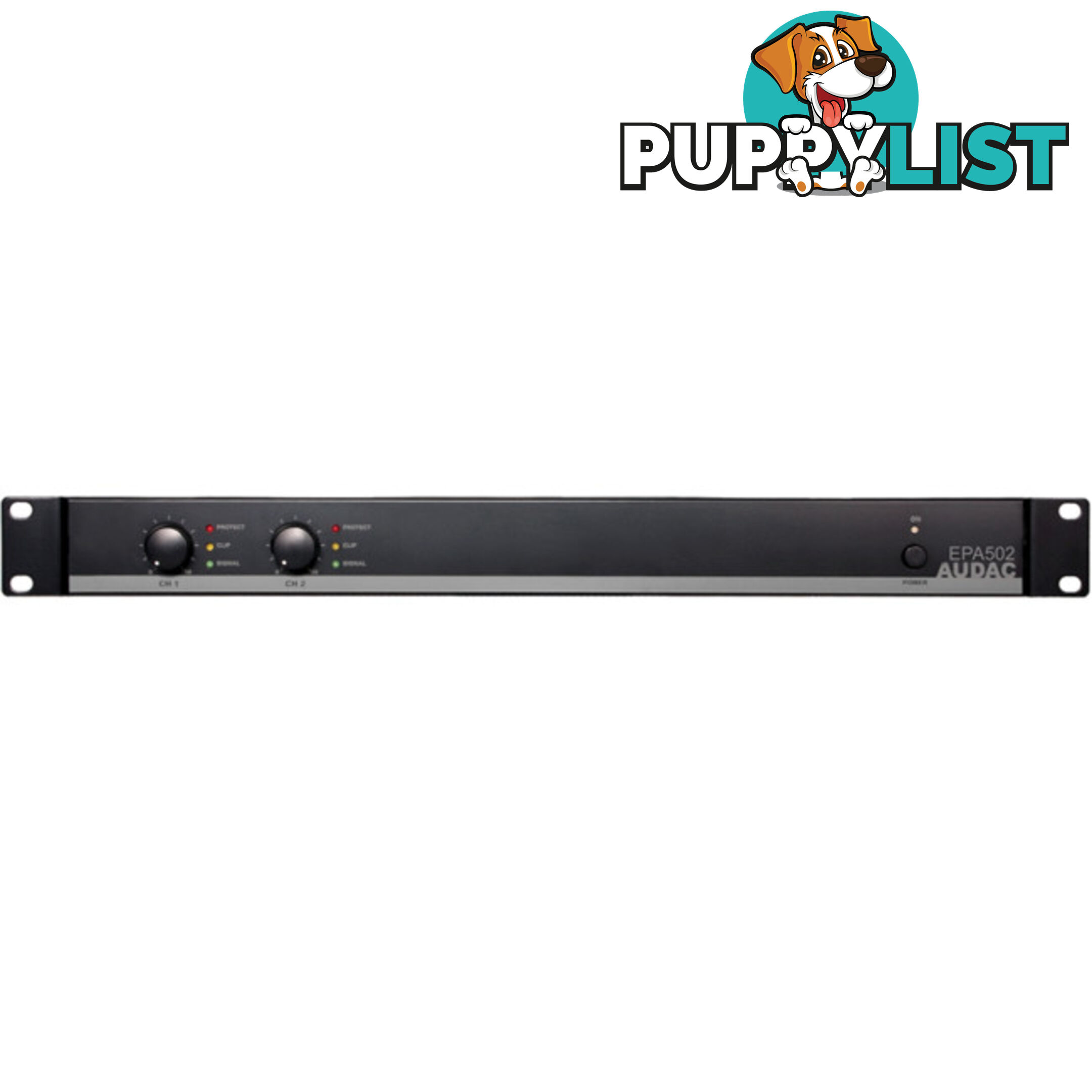 EPA502 AUDAC 2 X 500W RMS POWER AMP CLASS D