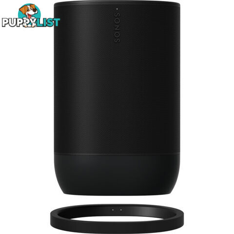 MOVE2BLK BLUETOOTH & WIFI PORTABLE HOME SPEAKER APPLE AIRPLAY2- SHADOW BLACK