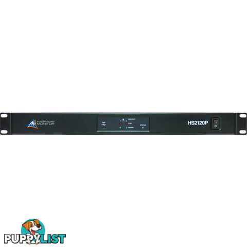 HS2120P 2 X 120W POWER AMP -DSP -RS232 AUSTRALIAN MONITOR