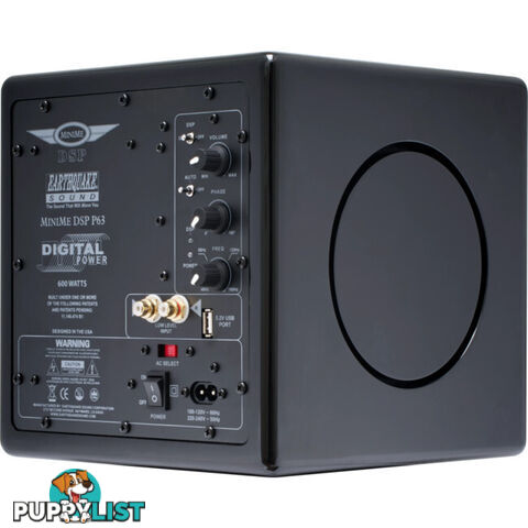 MINIMEDSPP63B MINIME DSP P63 3 SIDED 6.5" SUB BLACK COLOUR