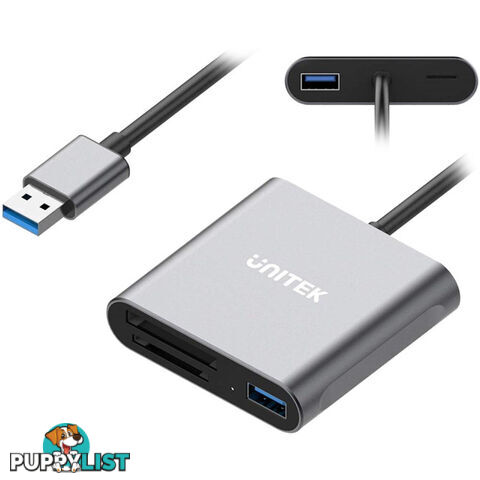 R1011A USB3.2 XQD SD TF CARD READER