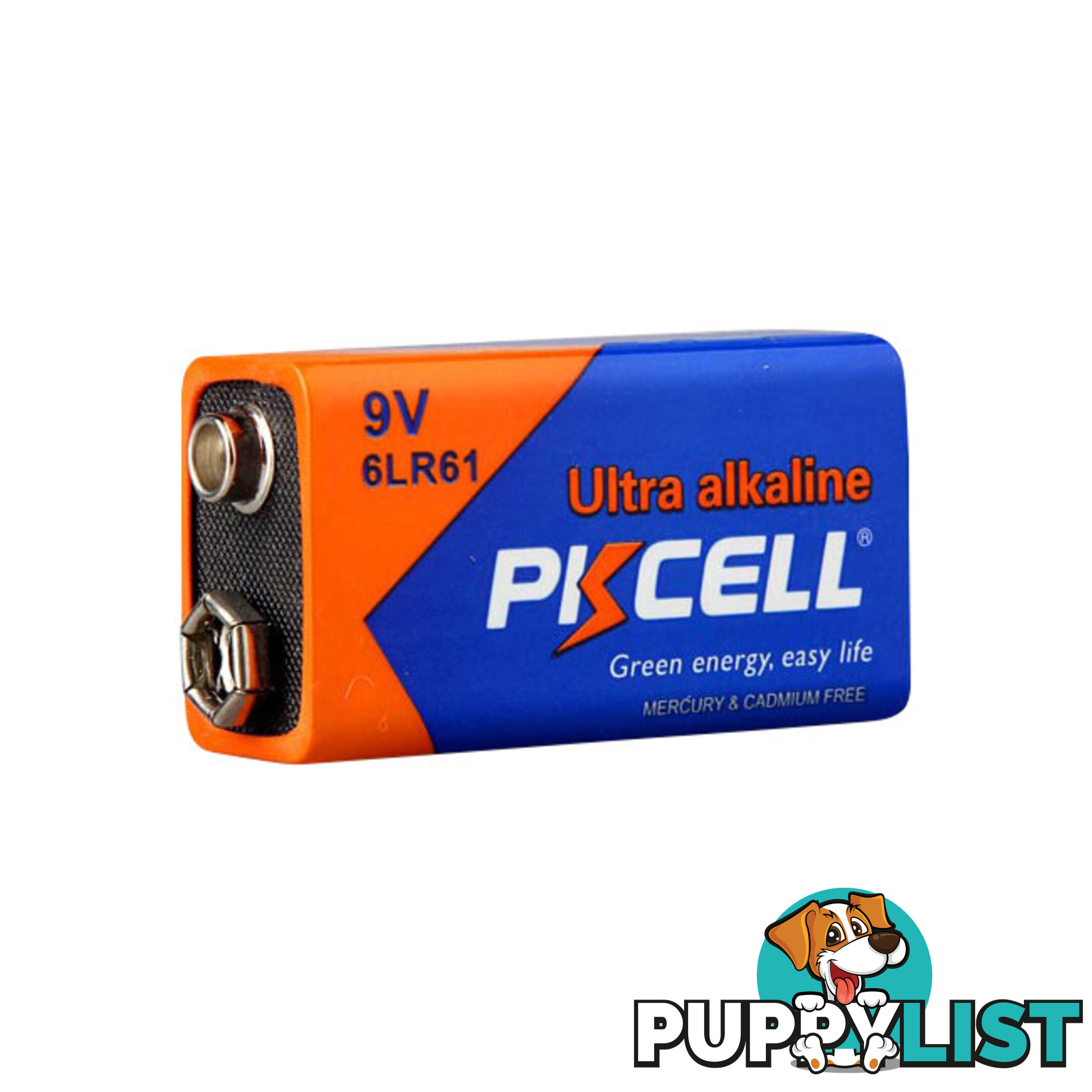 PKAL9V 9V ULTRA ALKALINE BATTERY 1PK 6LR61 ULTRA DIGITAL