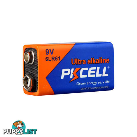 PKAL9V 9V ULTRA ALKALINE BATTERY 1PK 6LR61 ULTRA DIGITAL