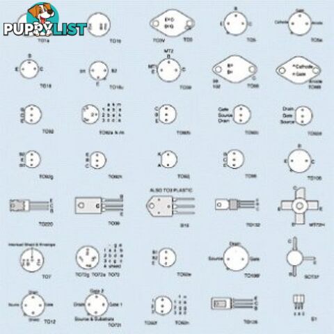 BF199 NPN 25MA 40V .5W T092