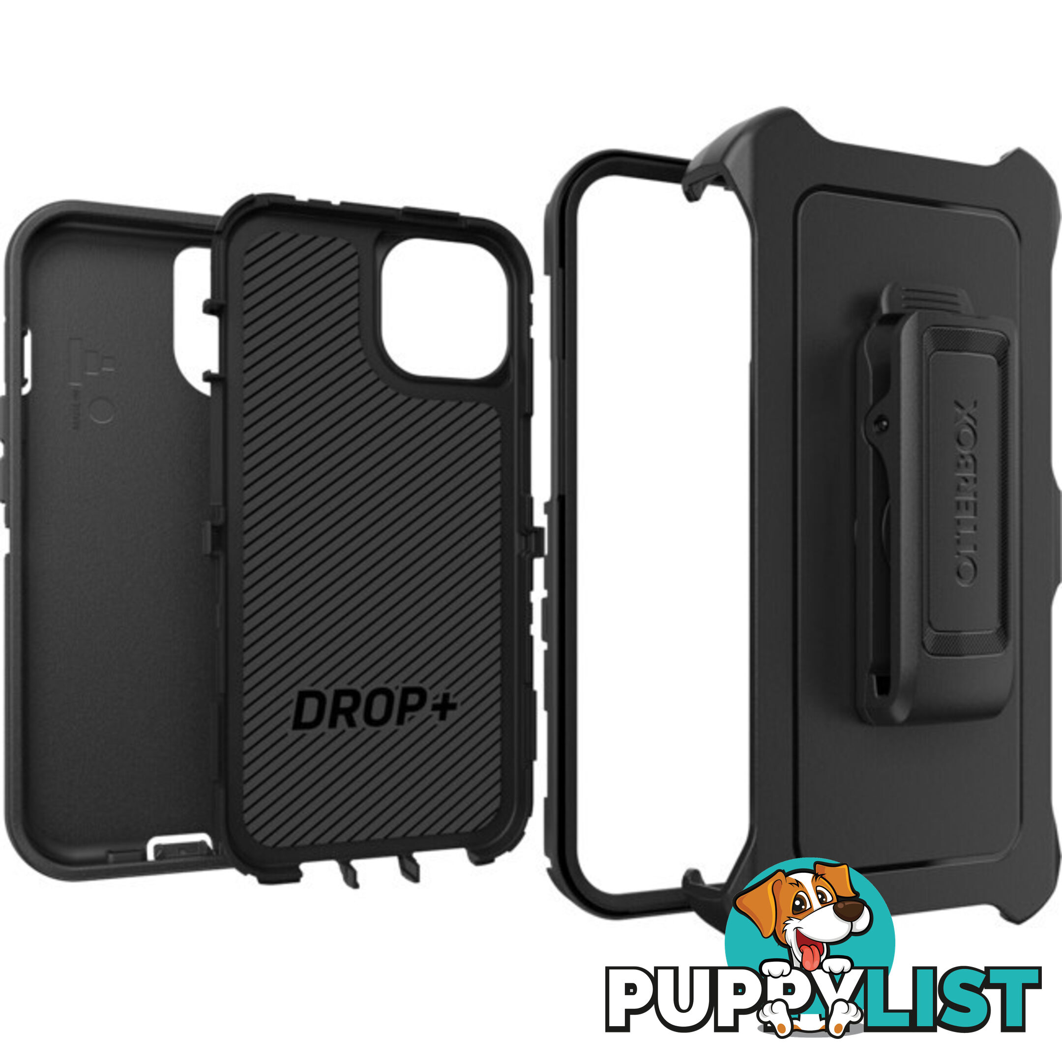 IPH14DB IPHONE 14 IPHONE 13 CASE BLACK DEFENDER SERIES