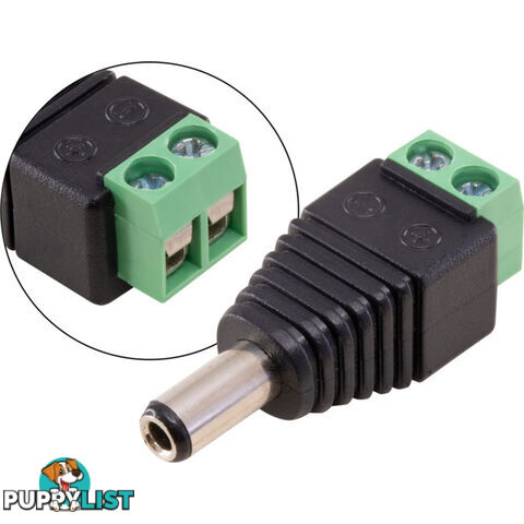 PW8082 2.5MM DC PLUG SCREW TERMINATING