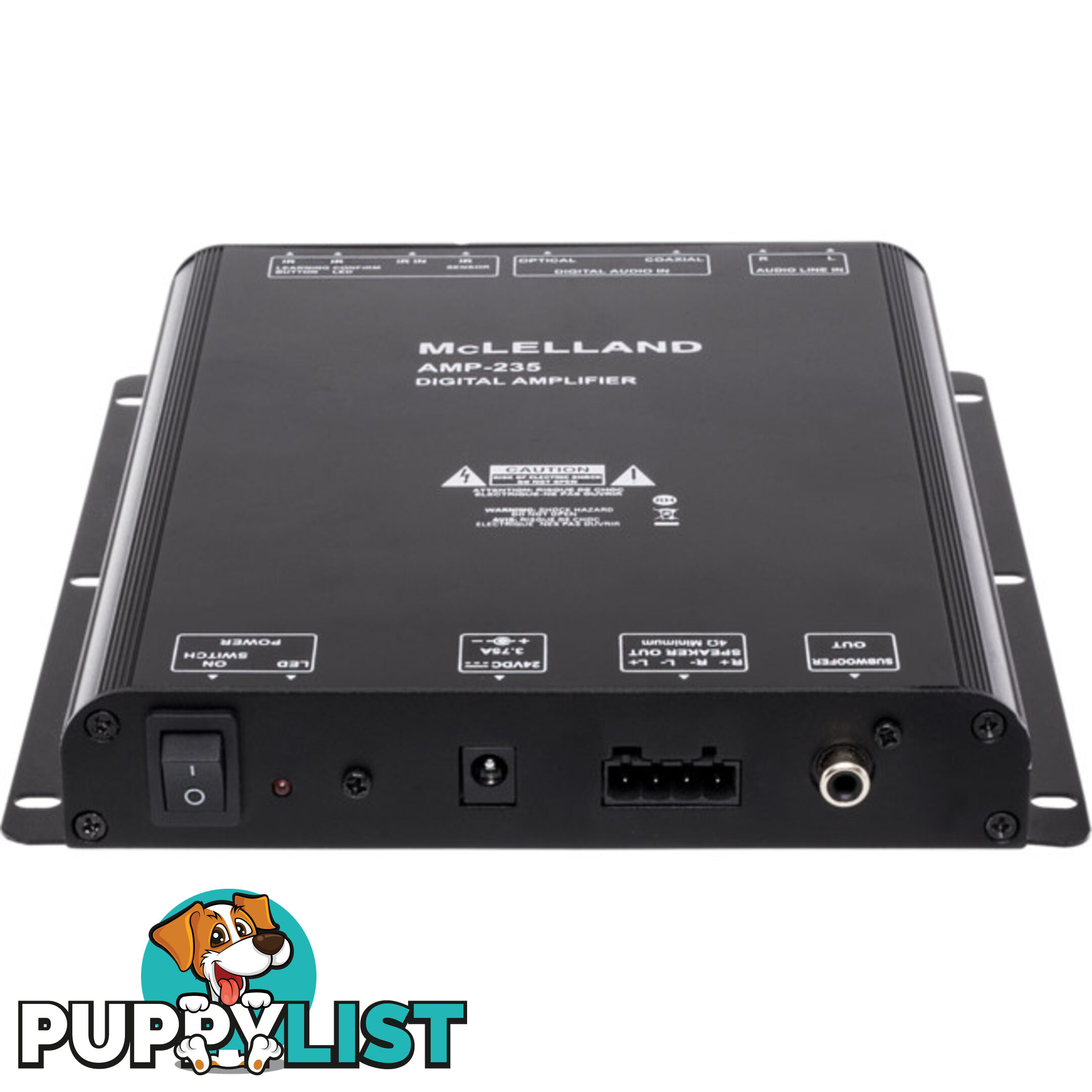 AMP235 2X 35W DIGITAL AMPLIFIER W/ IR STEREO AMP PERFECT FOR TVS