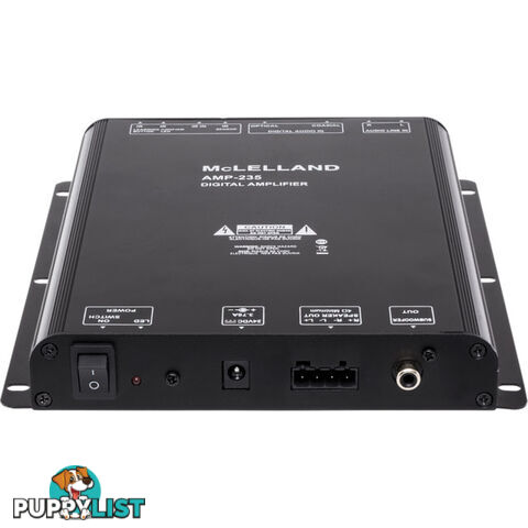 AMP235 2X 35W DIGITAL AMPLIFIER W/ IR STEREO AMP PERFECT FOR TVS