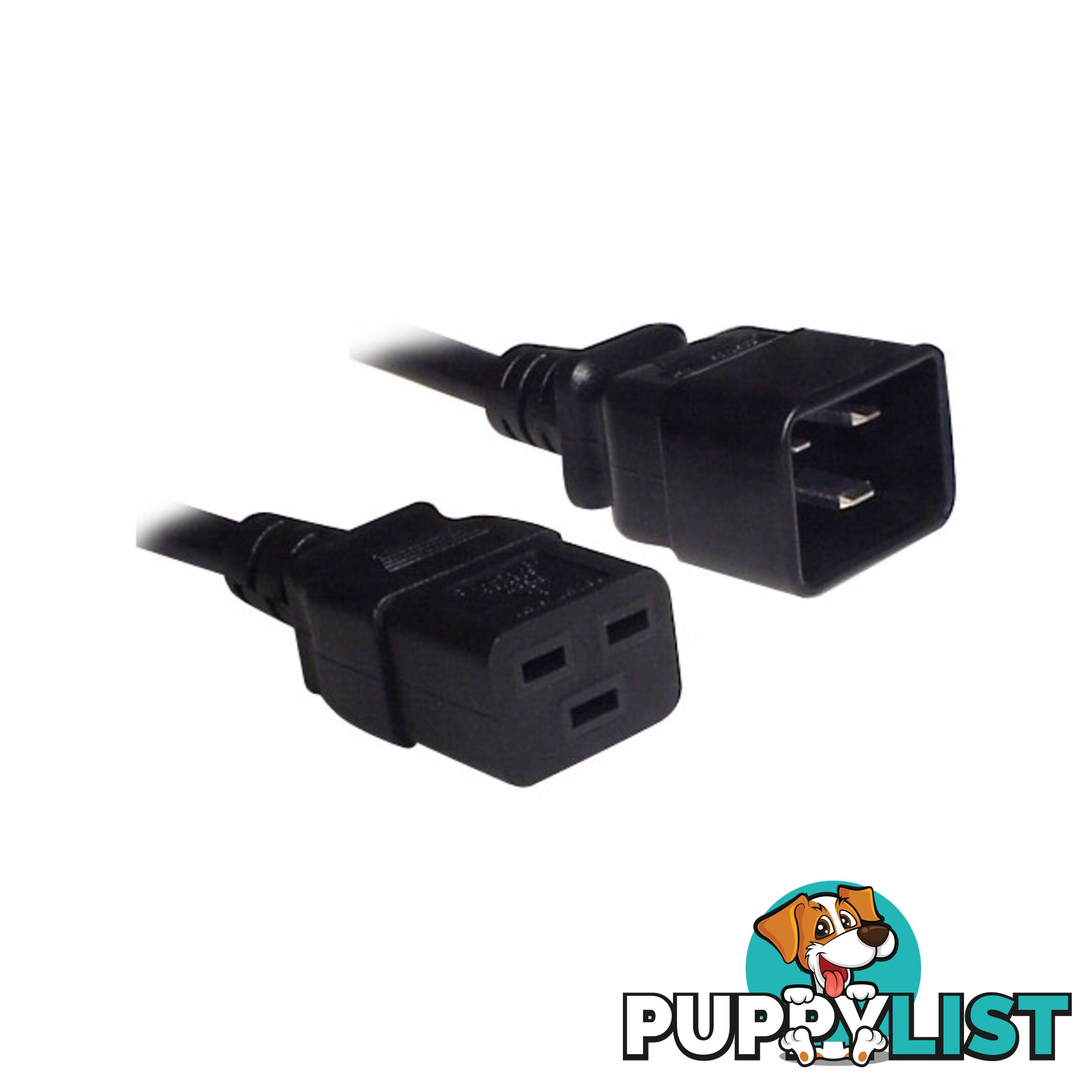 K20-2MB 2M 15AMP IEC-C20 EXTENSION LEAD - RACK MOUNT POWER CORD