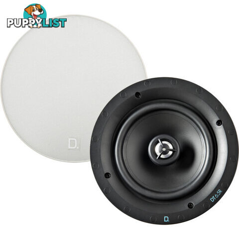 DT65RKIT 2-PACK 6.5" 2WAY IN CEILING SPEAKER PAIR ADJUSTABLE TWEETER