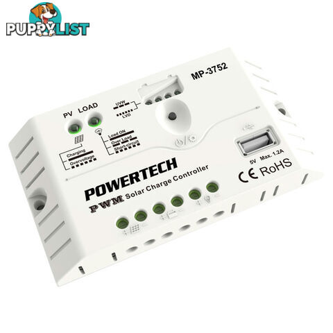 MP3752 12V 24V 20A SOLAR CONTROLLER USB PWM