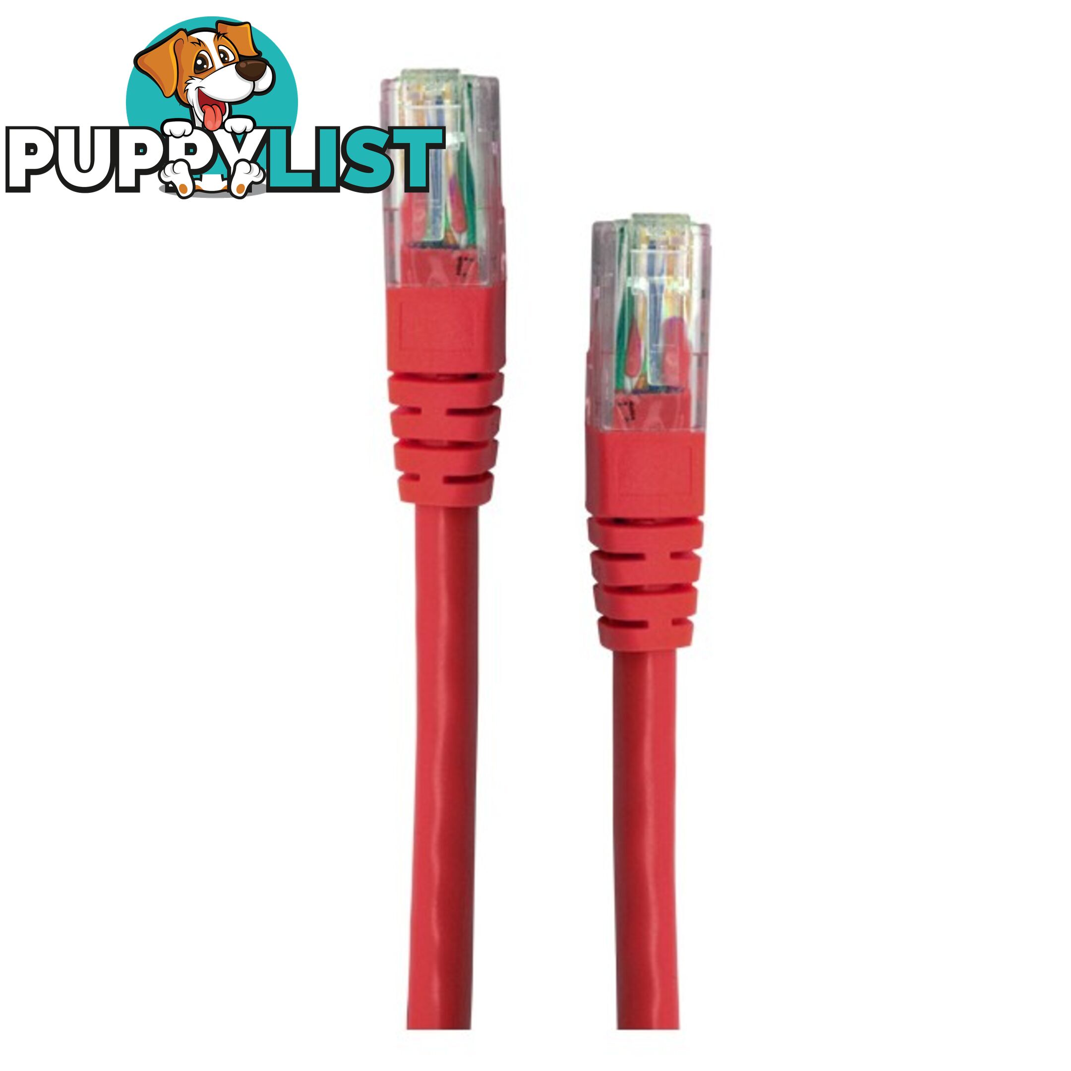 LC6630R 1M RED CAT6 PATCH LEAD PRO2