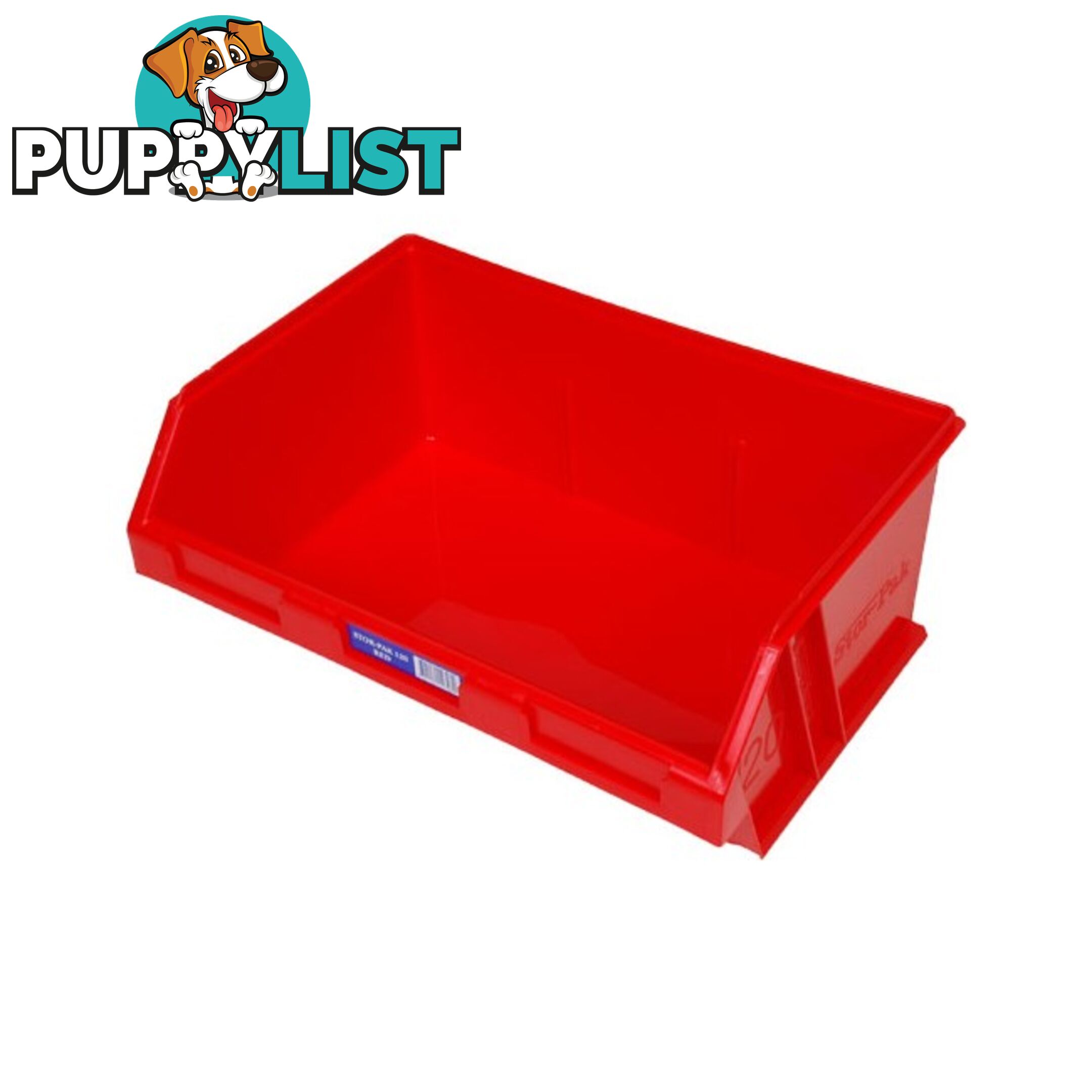 STB120R LARGE PARTS DRAWER RED STOR-PAK CONTAINERS