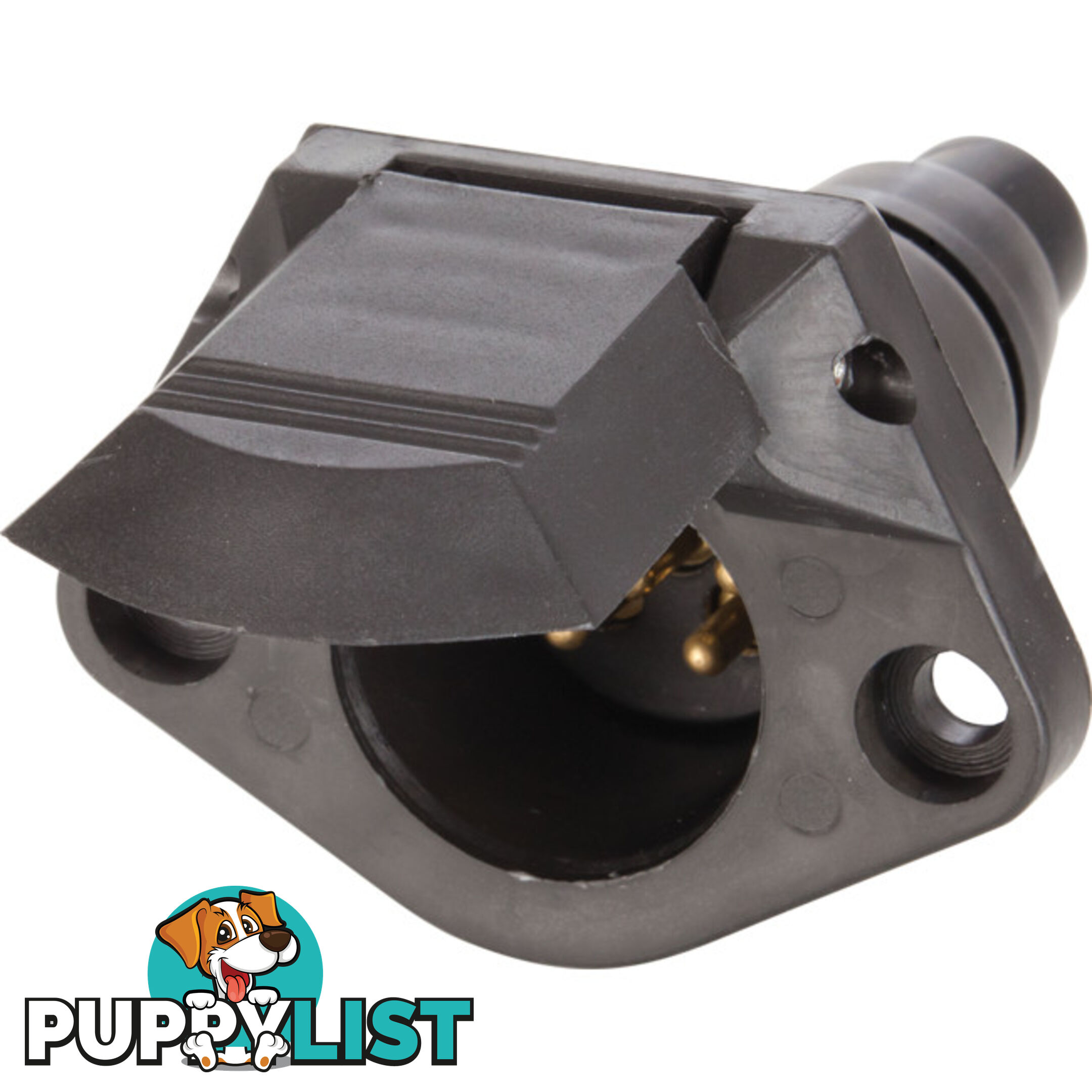 PS2056 7 PIN SMALL ROUND SOCKET TRAILER