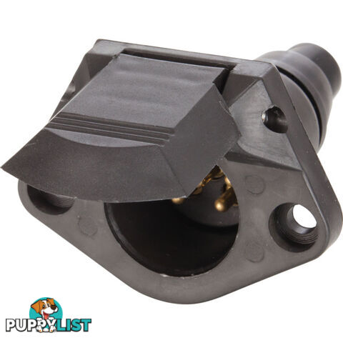 PS2056 7 PIN SMALL ROUND SOCKET TRAILER