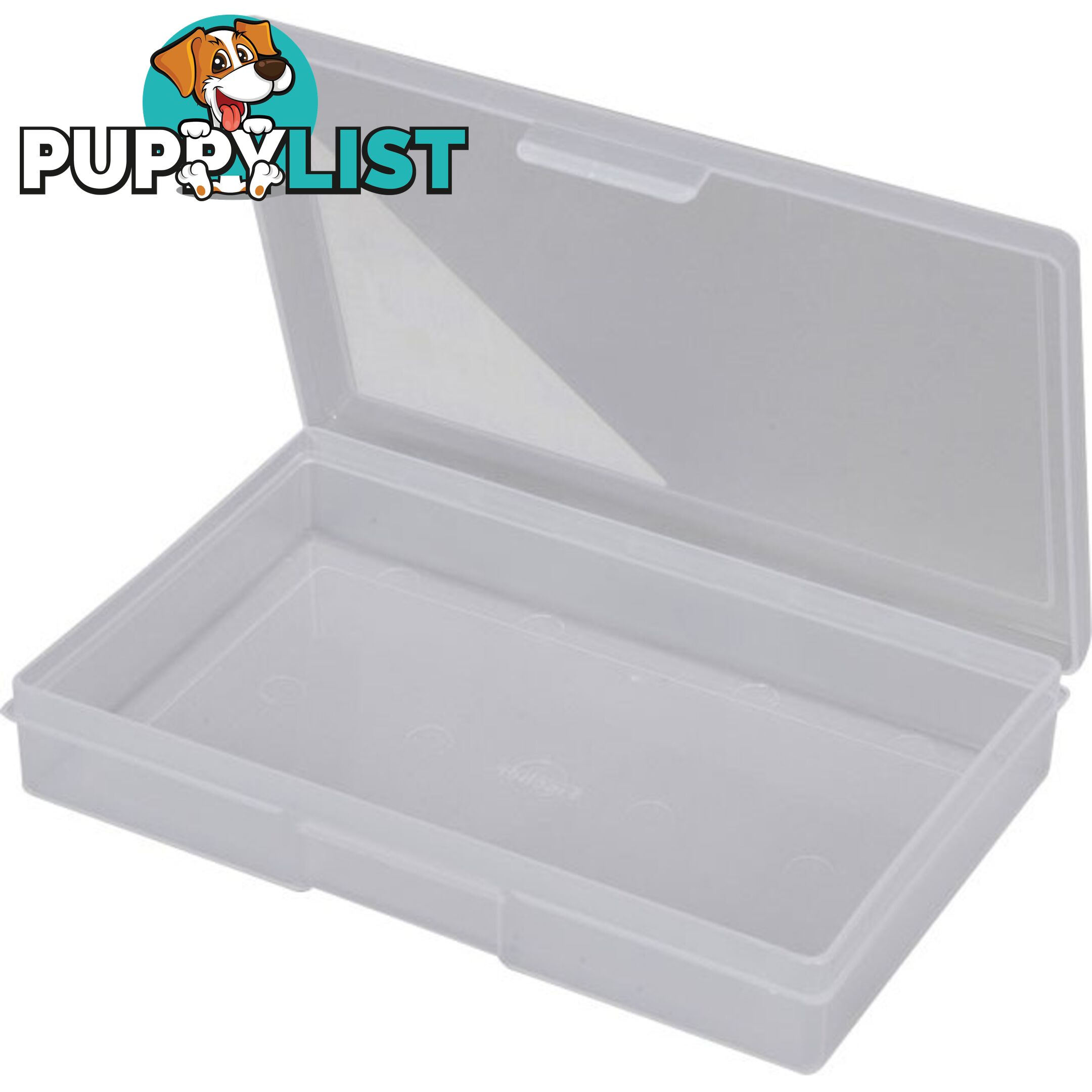 1H031 1 COMPARTMENT STORAGE BOX SMALL PLASTIC CASE