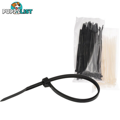 CT200BK 202MM CABLE TIE 100PK BLACK - 100 PACK