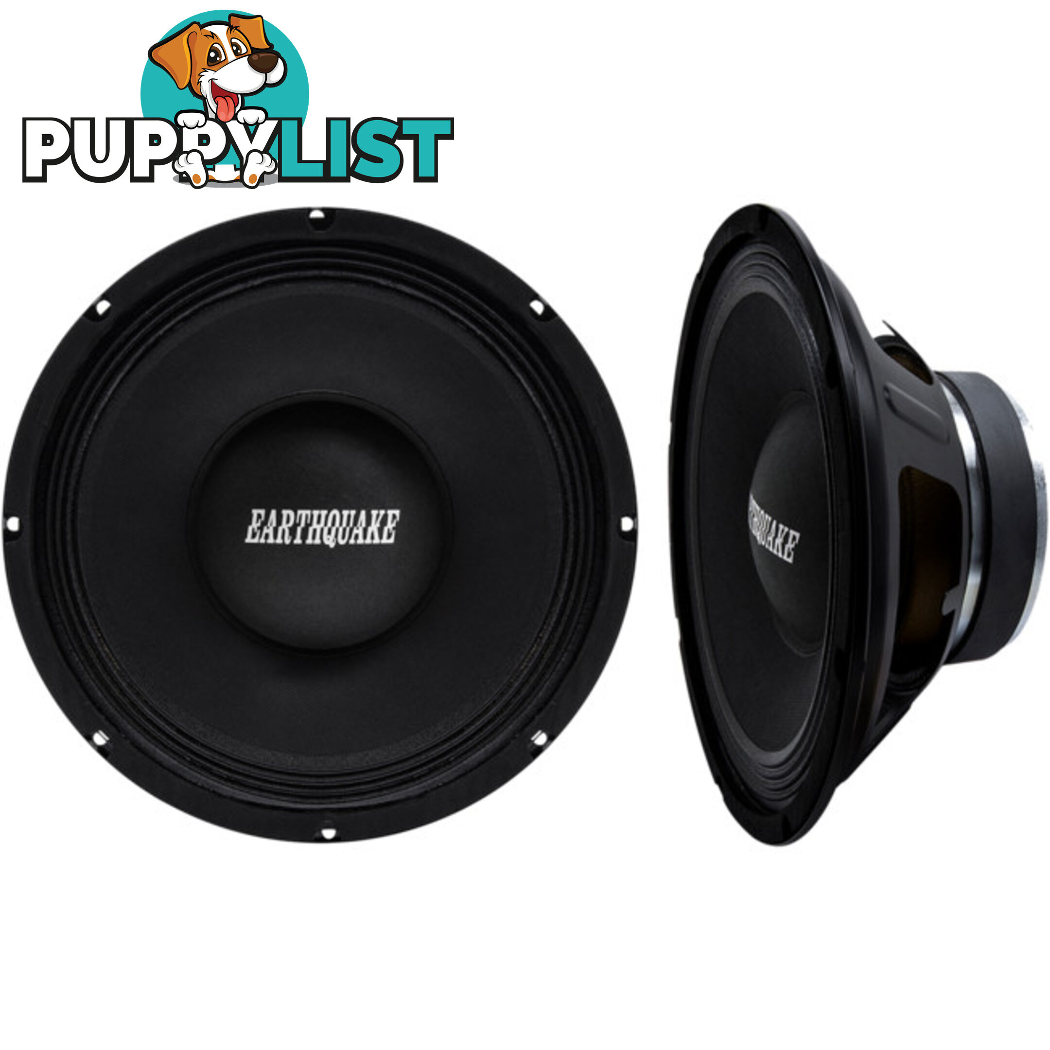 EQ10-8 10 INCH WOOFER -VENTED BASKET 200W, 8OHM