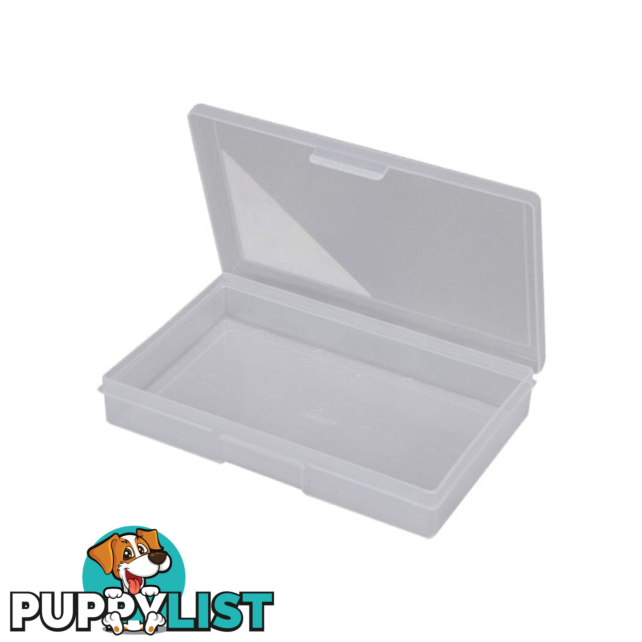 1H088 1 COMPARTMENT STORAGE BOX LARGE PLASTIC CASE