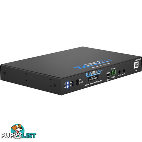 IP300UHDTX IP MULTICAST UHD 18GBPS VIDEO TRANSMITTER OVER 1GB IR, RS-232 & USB / KVM, POE- HDCP2.2